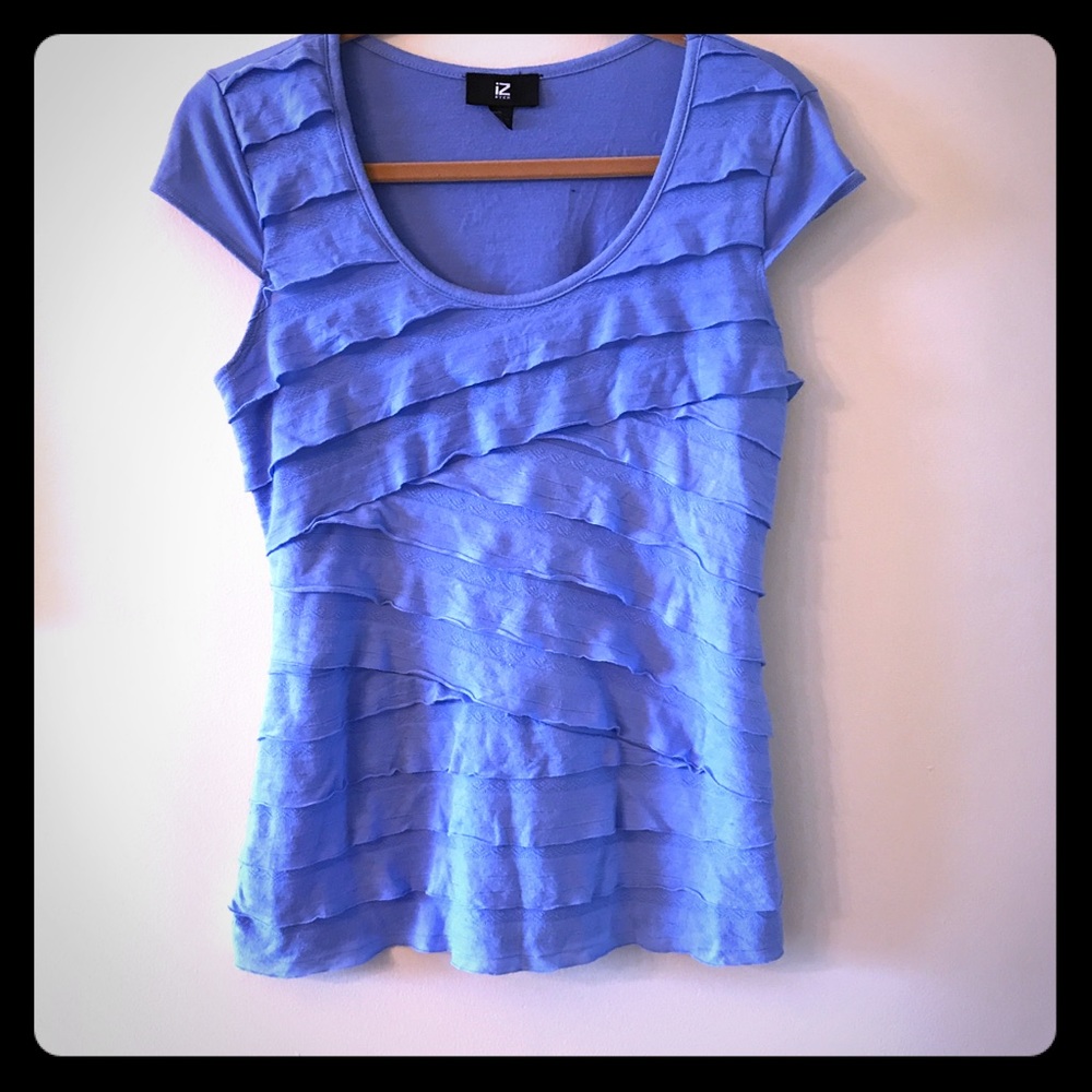 Ruffled IZ Byer Sleeveless Top